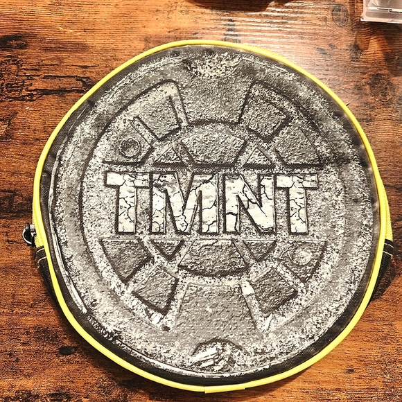 Vintage Teenage Mutant Ninja Turtles Manhole Cover Design Lunch Pack - Picture 1 of 4